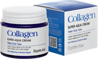 FarmStay/Крем для лица Collagen Super Aqua Cream 80 мл.