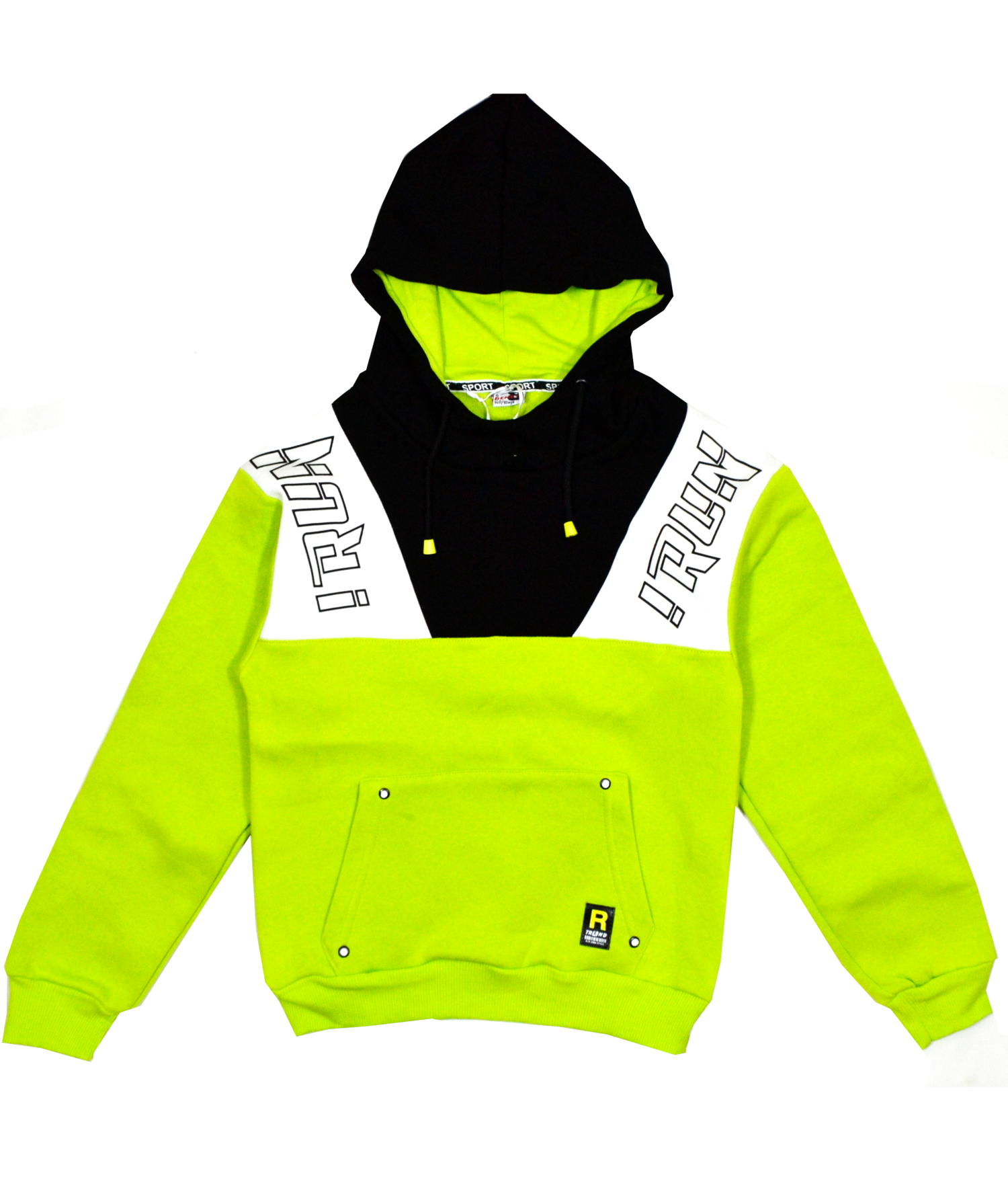 Толстовка Beneti 2585 Салатовый Начес