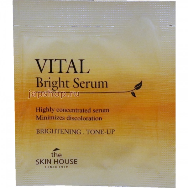 The Skin House Vital Bright Сыворотка для сияния кожи, саше, 2 мл