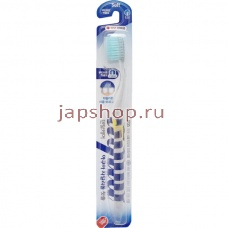 Xylitol Toothbrush Зубная щетка cо сверхтонкой двойной щетиной (средней жесткости и мягкой) и прозрачной прямой ручкой ,Ксилит (8809099141661)