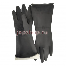Overfit Rubber Gloves M Перчатки латексные хозяйственные размер M, 32 см х 21 см (8802739470664)