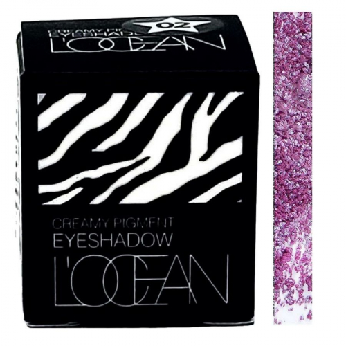 L’ocean Кремовые пигментные тени / Creamy Pigment Eye Shadow #22 Isabella Violet, 1,8 г