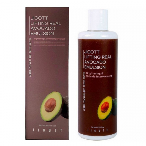 Jigott Эмульсия с экстрактом авокадо / Lifting Real Avocado Emulsion, 300 мл