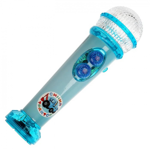 Музыкальная игрушка «Микрофон» Синий трактор, 30 песен, фраз, световые и звуковые эффекты