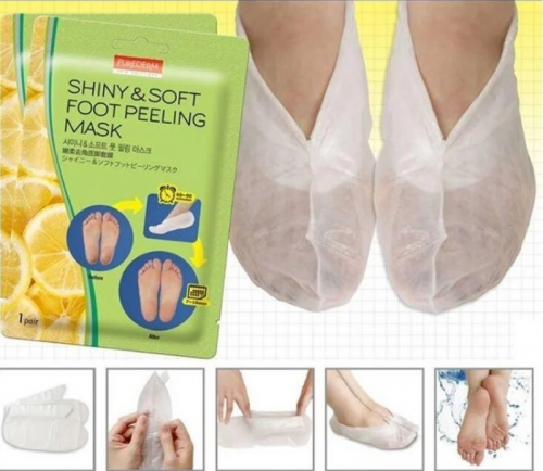 Purederm / Пилинг- носочки Shiny & Soft Foot Peeling Mask