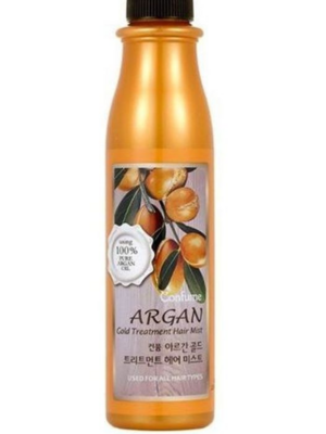 Welcos /Cпрей для волос с аргановым маслом и золотом. Welcos Confume Argan Gold treatment Hair Mist. 200 мл.