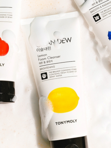 Tony Moly / Корейская пенка для умывания лица с экстрактом лимона Clean Dew Lemon Foam Cleanser, 180 мл.