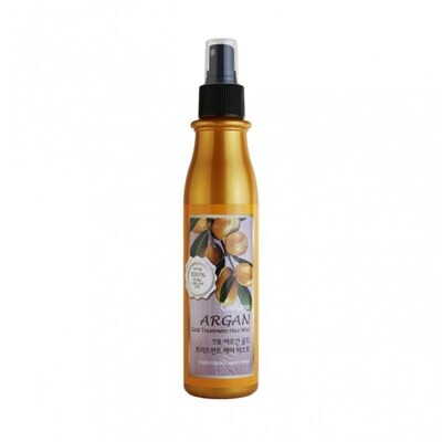 Welcos /Cпрей для волос с аргановым маслом и золотом. Welcos Confume Argan Gold treatment Hair Mist. 200 мл.