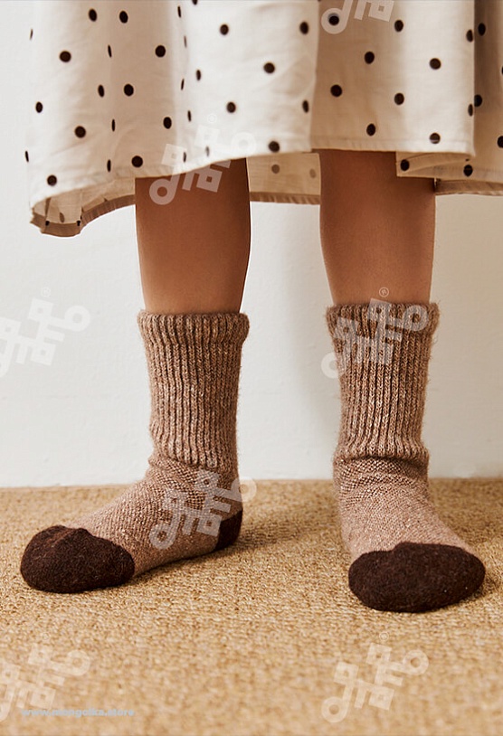 Носки детские из монгольской шерсти (арт. 02170)