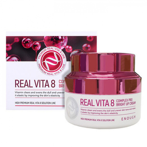 (Корея) Крем с витаминами Enough Real Vita 8 Сomplex Pro Brught Up Cream 50мл