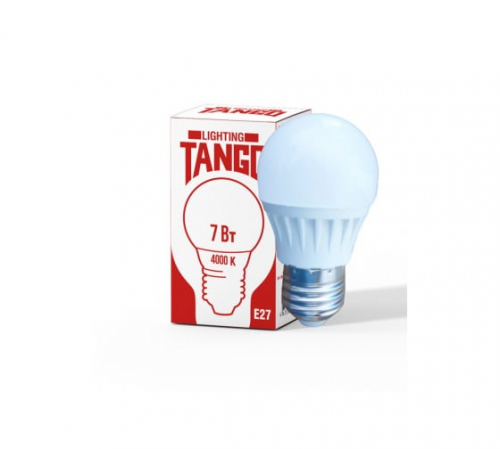 1003962 TANGO LED G45-7W-E27-4000 Лампа