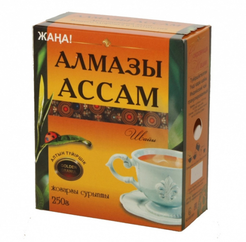 Чай Алмазы Ассам  гранулированный чёрный