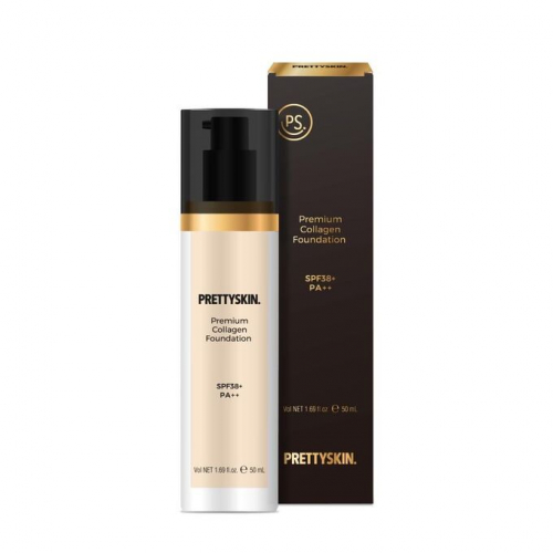 (Корея) Тональный крем с коллагеном Pretty Skin Premium Collagen ...