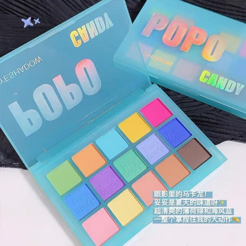Тени для век POPO Candy Eyeshadow 15 color