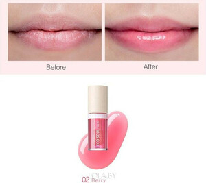  The Saem Масло для губ с экстрактом малины Eco Soul Lip Oil 02 Berry, 30 г