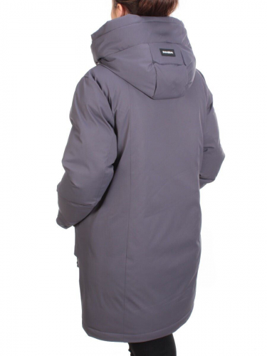 H 915 DARK GRAY Куртка зимняя женская MAYYIYA (200 гр. холлофайбера) размер 50