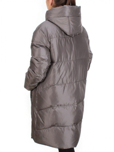 2219 GRAY Пальто зимнее женское LYDIA (200 гр. холлофайбер) размер 64/66
