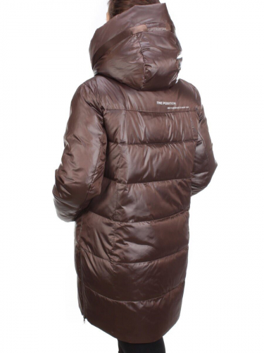 H 902 BROWN Куртка зимняя женская MARIA (200 гр. холлофайбера) размер 50