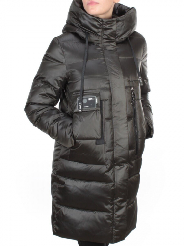 6809 SWAMP Пальто зимнее женское KARERSITER (200 гр. холлофайбер) размер 42