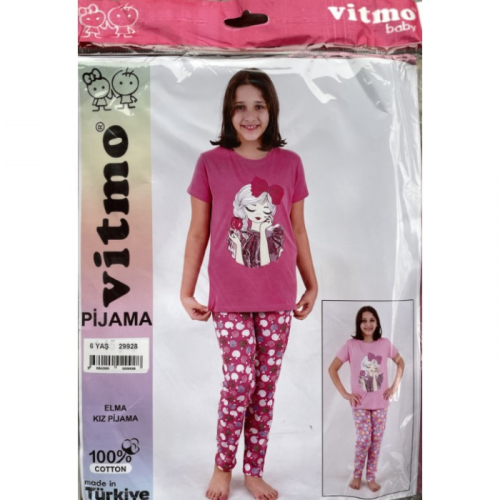 29928-1 Пижама для девочек Vitmo
