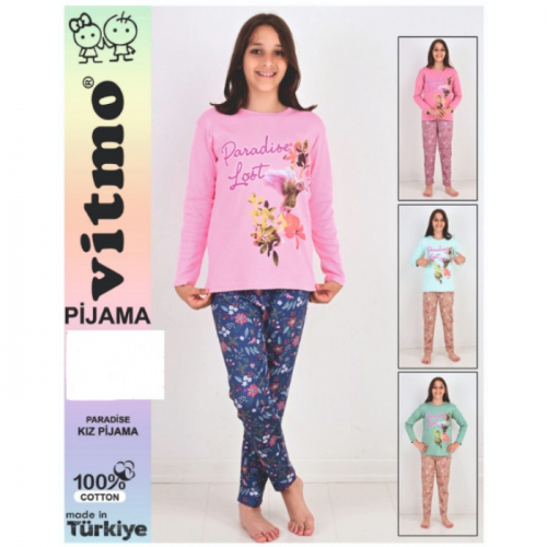 23452-2 Пижама для девочек Vitmo