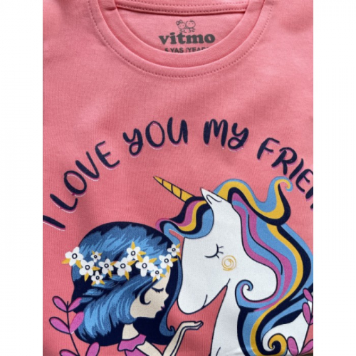 33154-1 Пижама для девочек Vitmo