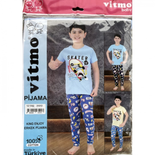 31013-1 Пижама для мальчиков Vitmo