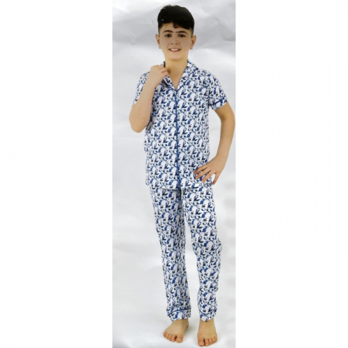 30559 Пижама на пуговицах для мальчиков Vitmo