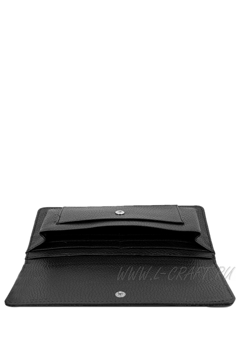 Кошелек Модель №PL-12 | кожа | крокодил | черный | К209-1 | 16657