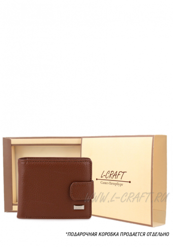 Кошелек  Модель №PL-16 | кожа | гладкий | коричневый | К418-7 | 28883