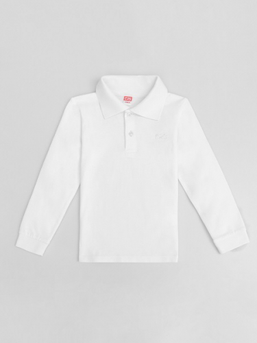 CWKB 63153-20 Рубашка-поло для мальчика,белый