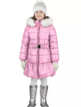70474_BOG_1 Пальто для девочки, розовый