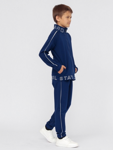 CWJB 90110-41 Комплект для мальчика (толстовка, брюки),темно-синий
