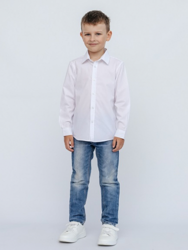 CWJB 63168-20 Рубашка для мальчика,белый