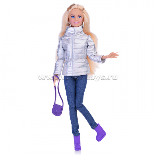 Кукла София 29 см, (руки и ноги сгиб, Зима)с акс, в коробке