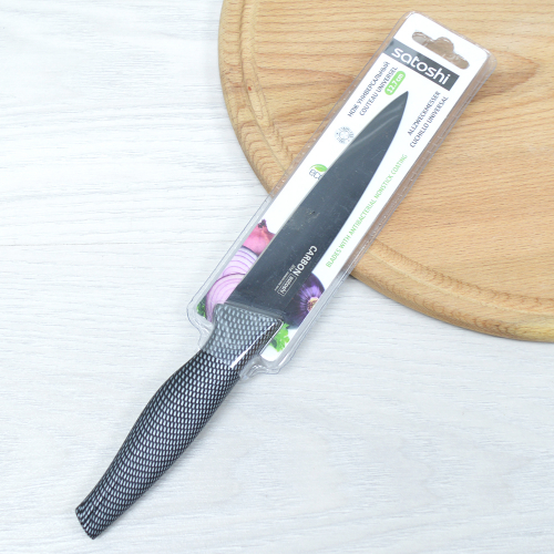 Нож универсальный 12,7см Satoshi Карбон антиналипающее покрытие арт. 803071
