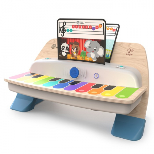 Музыкальная игрушка для малышей «Пианино», 11 клавиш, сенсорное, бежевое