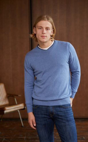 Пуловер F021-15-00 jeans