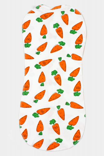 Пеленка-кокон на молнии ПМЛ/морковки