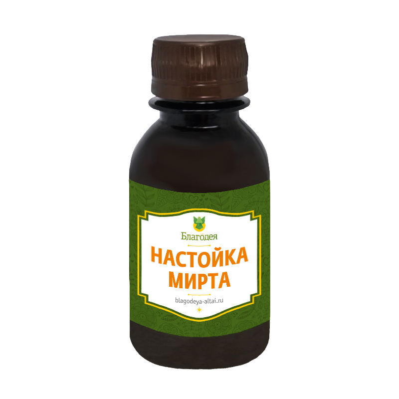 Настойка Мирта, 100мл Благодея