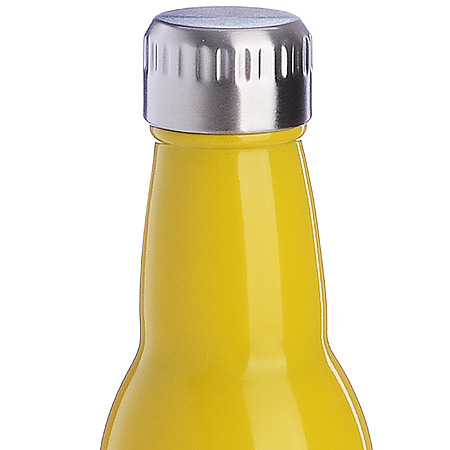 77020-5 Термобутылка 500мл. Drink, желтая (х20)