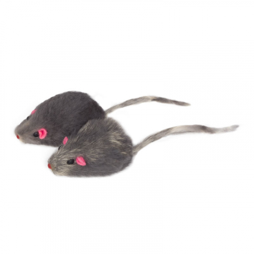 Триол Игрушка Мышь натуральная для кошек М002G