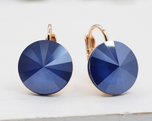 Серьги с кристаллами Swarovski