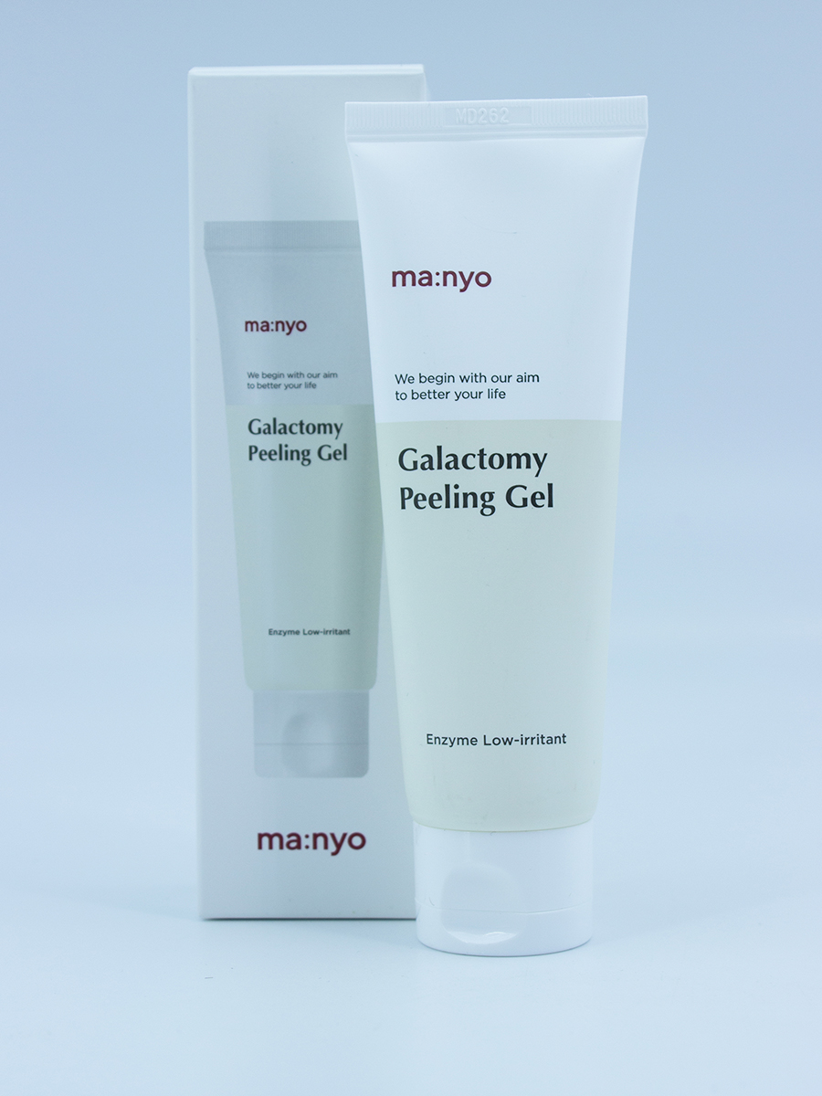 Manyo Galactomy peeling Gel 75ml. Manyo Galactomy Enzyme peeling Gel 75ml. Энзимный пилинг-скатка с галактомисисом - Manyo Galactomy peeling Gel 75. Manyo скатка энзимная отшелушивающая с галактомисисом - Galactomy peeling Gel, 75мл. Galactomy peeling gel