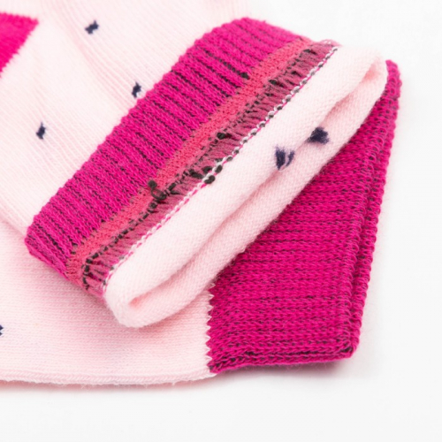 Носки детские, цвет светло-розовый, размер 14-16
