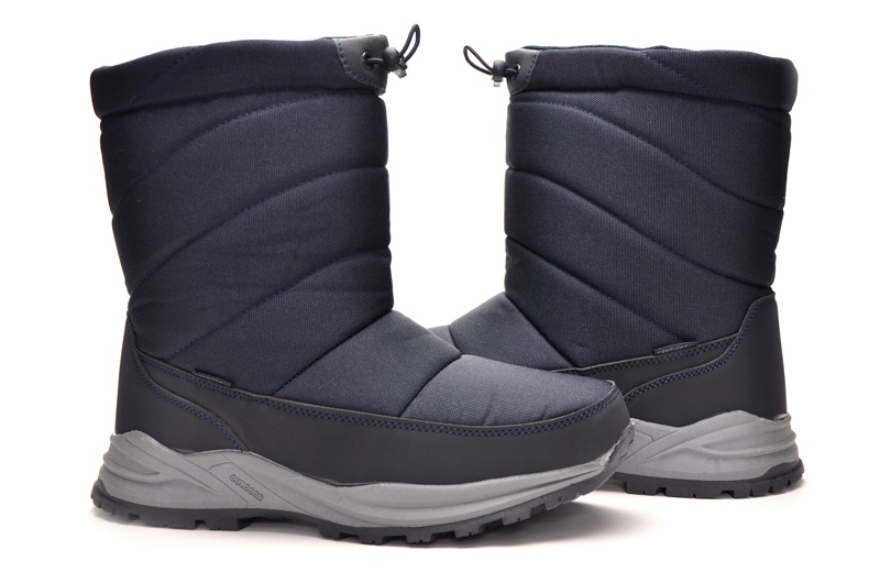 Gogc 9678M-7-МП/Z Полусапожки син текстиль+иск нубук, иск мех