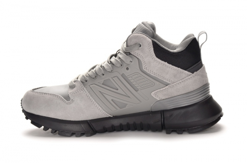 Sport + NB DA2353-7 Кроссовки св.сер кожа+замша, иск мех