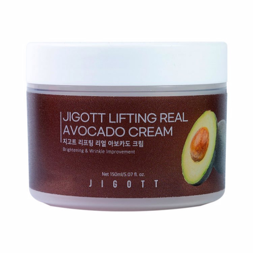 Лифтинг крем для лица с авокадо JIGOTT LIFTING REAL AVOCADO CREAM 150мл