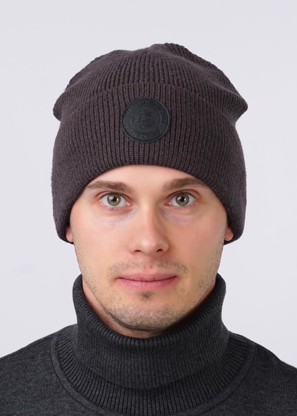 АКЦИЯ 338р. 450р.CLE Шапка 423575вн флис