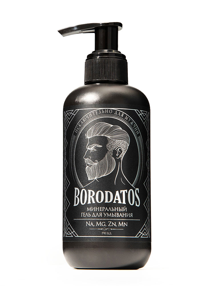 Гель для умывания минеральный Borodatos